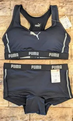 【新品未使用】PUMA プーマ スポーツブラ ショーツ セット （Ｌサイズ）