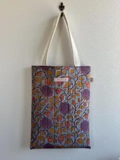 A'z factory ブロックプリントのトートバッグ