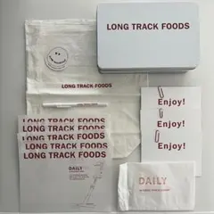 LONG TRACK FOODS 空缶・ギフトバッグ・ペン・シールセット