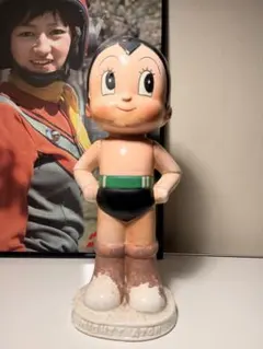 激レア】鉄腕アトム 陶器製 靴べら立て 灰皿 昭和 アニメ レトロ