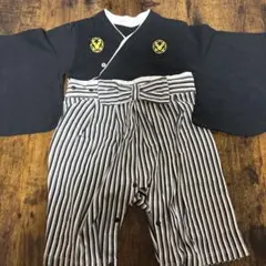ベビー袴風ロンパース 80cm ミッキー