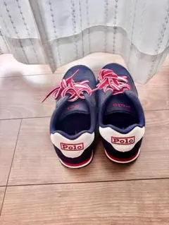 Polo ネイビー スニーカー