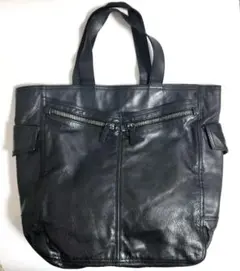 美品☆　Prada archive washed all lether bag