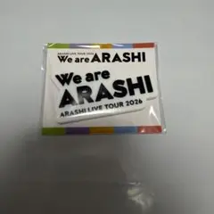 We are ARASHI ロゴマグネット 嵐