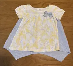 SENSE OF WONDER 花柄リボンTシャツ 90cm