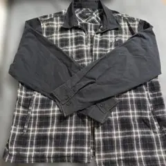 HUF ブルゾン　コットン　BLK チェックのサムネイル