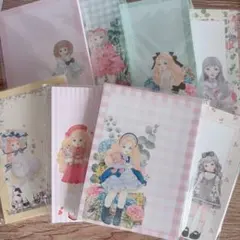 ハミルドール　メモ帳　8種200枚セット　hamil まとめ売り　コラージュ