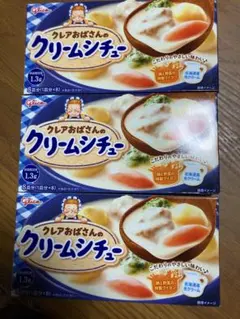 グリコ クレアおばさんのクリームシチュー　3箱( 8皿分×3)のサムネイル