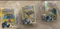 キャンパスライフ おもちゃセット 3セットモンスターズインク　サリー ピクサー