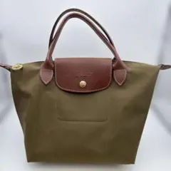 LONGCHAMP プリアージュ　トートバッグM カーキ　Y