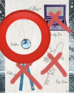 和*紙様 ちはる　しまむら　ジュエリーボックス　ブローチネックレス　アナと雪の女