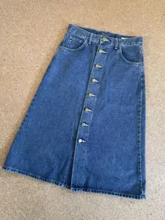 E hyphen world gallery ×Lee ボタンデニムスカートM