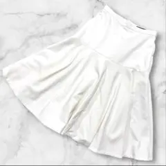 極美品 近年モデル マルティニーク 切替フレアスカート Aライン ロングスカート