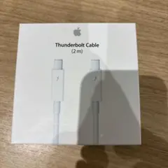 Apple Thunderbolt Cable 2m ‼️1年保証付き‼️
