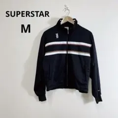 SUPERSTAR mizuno ジャージ トラックジャケット ブラック Mのサムネイル