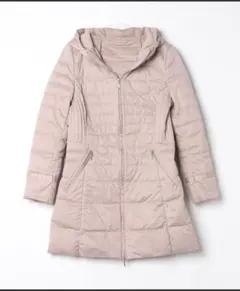 RUIRUE BOUTIQUE ダウンコート ベージュ フード付き