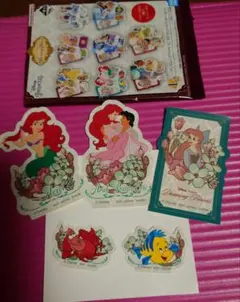 ディズニープリンセス シールセット5枚