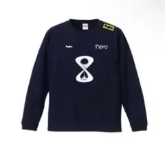 8egreedy ロングTシャツ　ネイビー 長袖カットソー xsサイズ