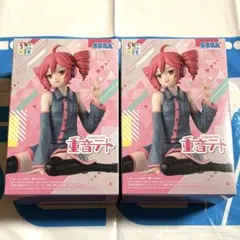 重音テト ちょこのせ プレミアムフィギュア 2点セット