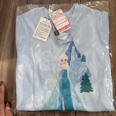 しまむら　リトシー　アナ雪　エルサ　長袖Tシャツ　100