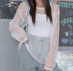 ドットシアーカットソー