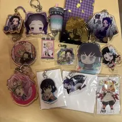 鬼滅の刃　アクリル　キーホルダー　まとめ売り　14点セット
