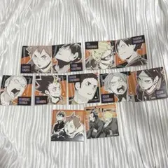 ハイキュー スクエアステッカー 烏野高校 11枚セット