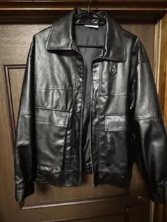 黒 レザージャケット Sサイズ