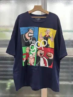 【GAP x POPEYE】ネイビー Tシャツ