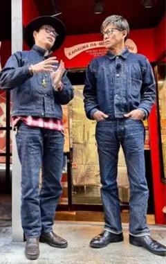 リーバイス　インディゴ　セットアップ