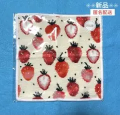 【新品】 ラブラリーバイフェイラー ストロベリードット ハンカチ