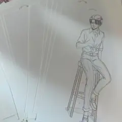 進撃の巨人 リヴァイ ポストカード