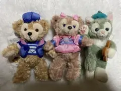 東京ディズニーシー　カムジョ　ダッフィー　シェリーメイ　ジェラトーニ　ぬいば