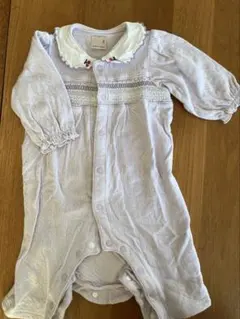 petit main 薄紫ロンパース 70サイズ