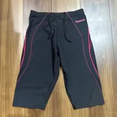水着Reebok ブラック ピンク ショートパンツ M リーボック