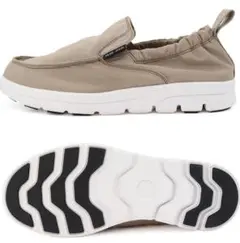 スリッポン スニーカー レディース 超軽量 シューズ 22.5㎝ ベージュ