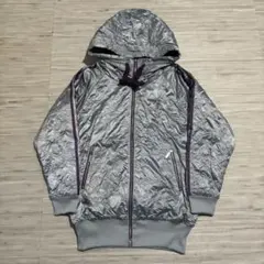 アディダスオリジナルス ブルゾン 中綿ジャケット パーカー シルバー Mサイズ