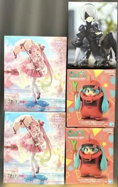 初音ミク シャアザクぐるみ 桜ミクAMP NieR:Automata 2B