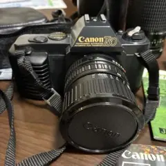 Canon T50 本体 COSINAレンズ　ストロボセット