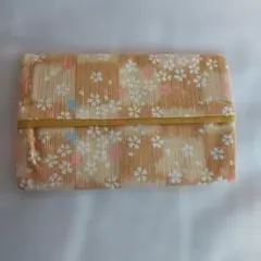 ポケットティッシュケース　ハンドメイド
