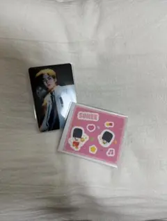 RIIZEオンラインくじ ソヒ カードとステッカーセット