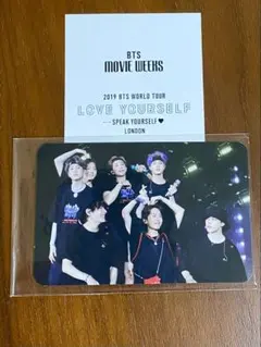 BTS MOVIE WEEKS 映画 入場者特典 第3弾 フォトカード
