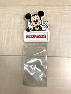 【レトロ】ディズニーランドチケットケース　ミッキーマウス