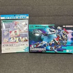 ガンプラ　ジークアクス　HG アクションベースセット！