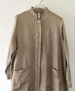 HIYORI スタンドカラーカジュアルコート