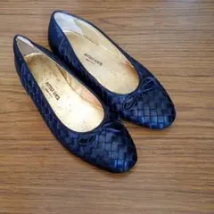 BOTTEGA VENETA ブラック フラットシューズのサムネイル