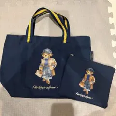 Polo Ralph Lauren トートバッグ ポロベア ネイビーのサムネイル