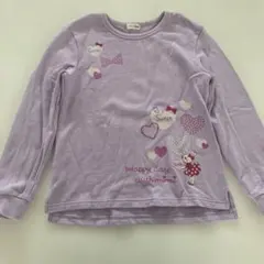 KP mimiちゃん　薄紫　トレーナー　140cm