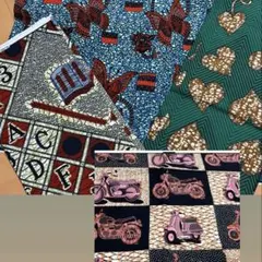 ままかり様専用❤️ アフリカ布　巾着トートバッグ4点