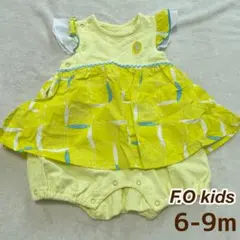 abc FOインターナショナル 半袖ロンパース　70cmのサムネイル